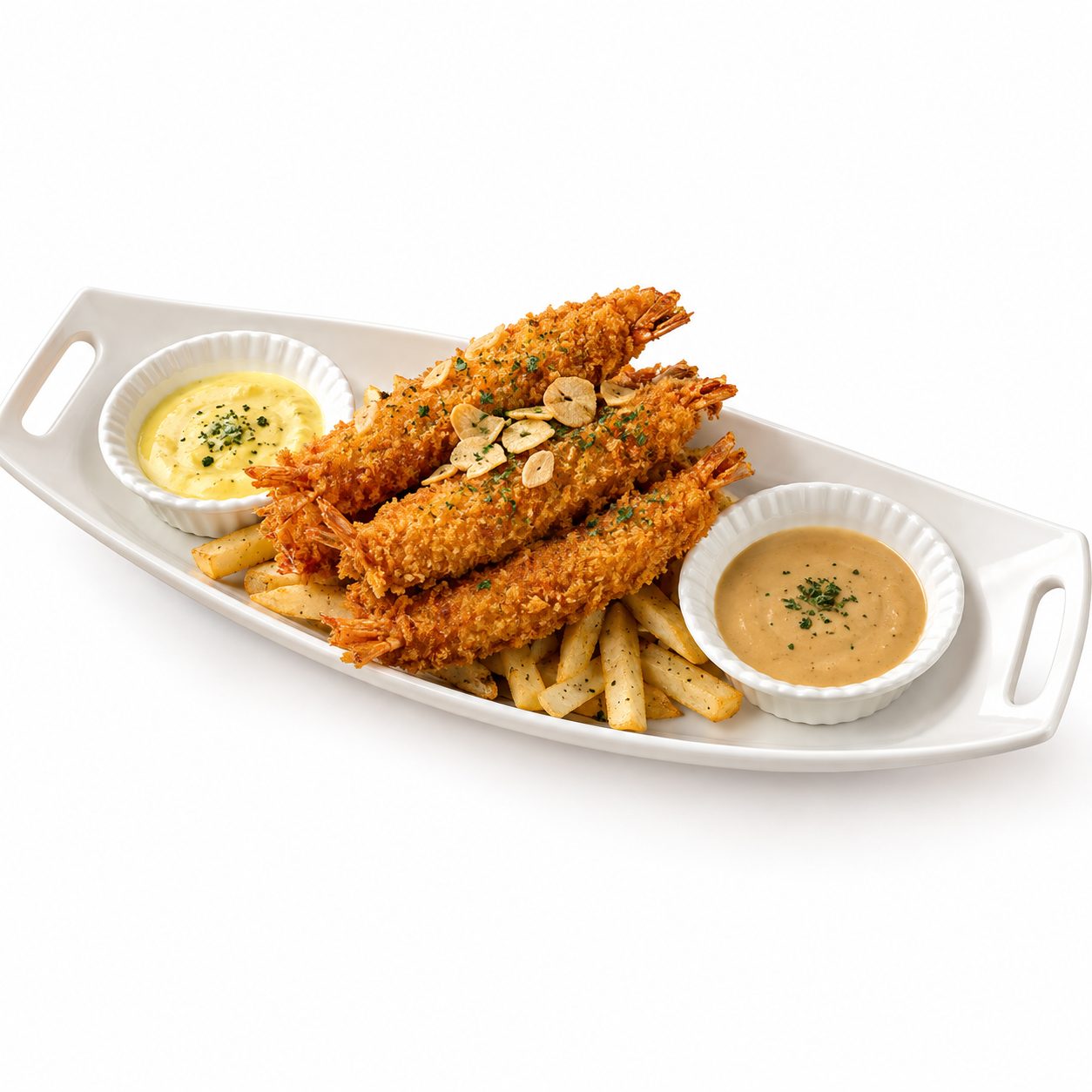 쉬림프 & 칩스 — Shrimp & Chips, 마리나파크 카페