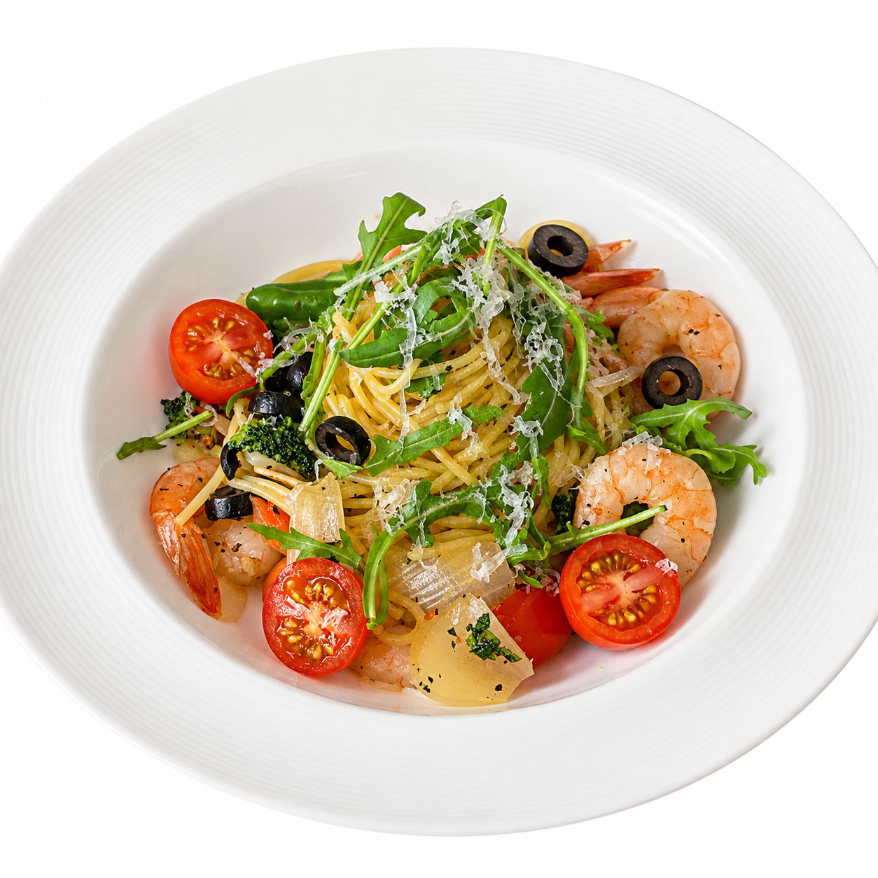 쉬림프 오일 파스타 — Shrimp Oil Pasta, 마리나파크 카페