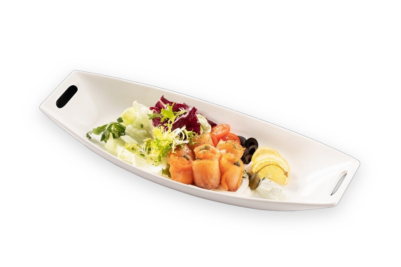연어 샐러드 — Salmon Salad, 마리나파크 카페